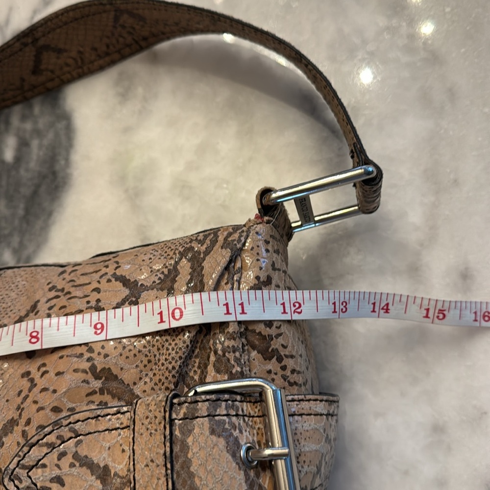 Franco Sarto Python Shoulder Bag - image 7
